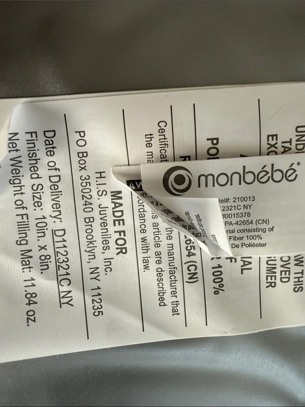 Monbebe Portable Diaper Changing Station